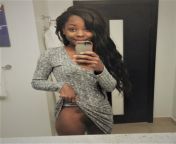 Peek-a-Boo! 19 Year Old Ebony Cutie Flashing Her Trimmed Pussy from gorgeous selfie trimmed pussy