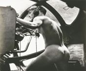 Known only as the &#34;Naked Gunner&#34;, this Navy crewman took off his clothes to rescue an injured pilot from the water while under enemy fire and then returned to his gun blister aboard an amphibious plane on a mission to save U.S. airmen downed overfrom downed