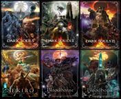 6 soulsborne fan art posters. Larger size of each on my Flickr from flickr hornycal2006 lou39s pix