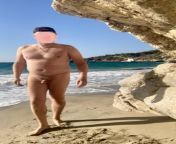 At a beautiful (nude) beach in Greece (M 38, cut) from beautiful nude aunties in bath