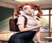 19y.o. Ginger student hot photoshoot promo of patreon and DA nsfw set from shreya and da