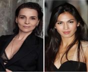 French tournement. Round of 16: Juliette Binoche vs. Elodie Yung from elodie yung nude sexy