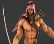 Shirtless Shaheen from Tekken from shaheen khan heroi