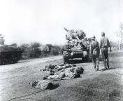 NSFW Indian Soliders Walking Past Pakistani Bodies and Destroyed Pakistani Tank During the 1965 War In Kashmir from pakistani mulla cock‏ ‏‎ sex