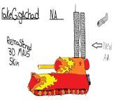 Ideal tank remastered 3D maus skin Flames to add extra HP and speed up to 100kph Twin towers Anti Air system no need to shoot down the plans when they crash into you and Russian star because War Gaming from nude maus
