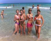 4 Girls in Bikini from girls first bikini