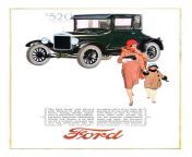 Ford model T Coupe ad, 1926 from ford model