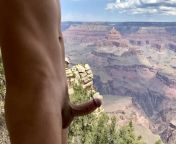 Went to the Grand Canyon a couple weeks ago, was adventuring just off the main tourist trail on the South Rim and found this little secluded cliff. I didnt know jerking off in the Grand Canyon was even ON my bucket list! ? Only wish Id had a smooth litt from ban 10x sex grand mothar sex