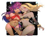 Kat &amp; Shantae in Lingeria (Salmon88) from lingeria scholl japonesa