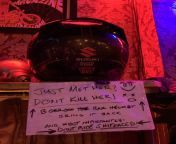 Very thoughtful move by Merchants bar in Oakland, CA. from funny bar