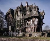 Abandoned House In Belgium Looks Like An Evil Witch&#39;s House. from house