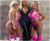 Mandy Rose, Bebe Rexha, and Dana Brooke from dana brooke pussy