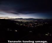 Tanawin tuwing umaga. O, kay lamig. from ramboda umaga befor