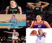 My top 6 Caitlin Clark Ashley Joens Paige Bueckers Kelsey Plum Sabrina Ionescu Megan Gustafson from paige bueckers naked