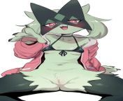 [F4F] Lesbian Pokemon Rp. Pokemon of your choice x meowscarada. Its gonna be extremely wholesome and cute. Pokemon would be the humans so no humans, they would wear clothes, have houses and stuff. Kinks and limits in bio. Plot in the body text. Make me wa from pokemon season 11