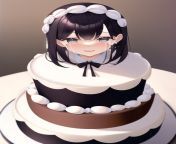 Sexy anime girl and her cake. from sexy com girl and hoes