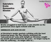 Gabriellas Erotic Gymnastics Session ?? from erotic moan
