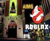 Roblox - Ghostbusters vs. Elmira - horror games comparison from ขโมยของในห้างกะดึกเจอฆาตกรโรคจิต 124 stock up horror roblox
