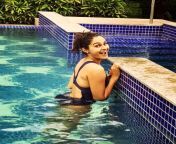 Andrea jeremiah hot swimming pool pic from andrea jeremiah nude hot naked