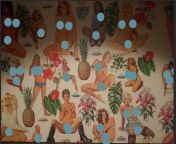 Anyone know who designed the men&#39;s room wallpaper at The Golden Tiki? from tiki took nangi