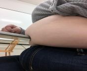 Today I learned that my stuffed bloated belly is too round to fit in these school desks ... What would you do if you saw me in class like this? ? from sariya belly