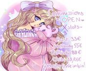 [FOR HIRE] in need of money to pay the bills (i can also do nsfw)? here&#39;s my website for more info : solappii.carrd.co from money goes long way for woman in need
