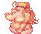 I think this is galko chan? Either way, mega freakin&#39; thicc from mega née chan