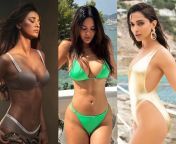 Choose one among Disha, Esha and Deepika for Missionary, Cowgirl and Doggy style and share your fantasy from amitab bachan and deepika