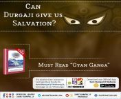 SpiritualKnowledge_OnNavratri WHOM DOES DEVI DURGA WORSHIP? To know, must listen to the AudioBook &#34;Gita Tera Gyan Amrit&#34; by JagatGuru Tatvadarshi Sant Rampal Ji Maharaj from hindu devi durga muslim