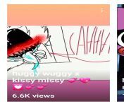 im fine with huggy wuggy x kissy missy but... wtf is this from sex poppy playtime kissy missy