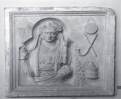 Galli, the eunuch priests of Magna Mater, Cybele. Deciding to self-castrate to join the cult of the Phrygian Mother. We have examples of beautiful tomb decorations and sarcophagi preserved from the time period that would depict galli in their glory. from cybele
