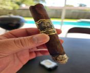 Foundation Tabernacle: Notes of leather and coffee and surprisingly no pepperiness at all. A very smooth smoke to contemplate the passing of my father-in-law. from niks nidia father in law