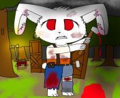 furry version of huntress (dead by daylight from heartbeat furry
