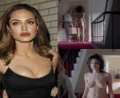 Angelina Jolie on and off from angelina jolie kiss and sex nude