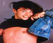 Keanu Reeves flashing, circa 1980s from keanu reeves nude fakes