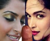 Sonam kapoor &amp; Deepika padukone together sharing 1 cock from sonam kapoor sex pictures