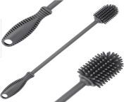 I am searching for a cleaning brush for the inside of sleeves that I can&#39;t reach with my fingers. Is this silicone brush ok for a sleeve to come in contact with material wise? Or should I go with a foam, sponge or soft bristle brush? from antigen pyrrolidine silicone contact：biokvbett99@hotmail com otb