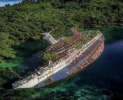 MS World Discoverer was a german expedition cruise ship. It hit a uncharted reef in the sandfly passage, Solomon Islands 29. April 2000. from solomon islands porn p
