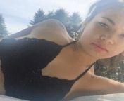 Asian teen flashing boob from teen stripping boob video