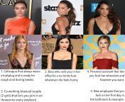 Create your office environment [Florence Pugh, Jessica Parker Kennedy, Natalie Martinez, Katherine McNamara, Diane Guerrero, Lili Simmons] from jessica parker kennedy nude