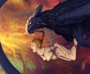 Astrid mating with Toothless [How to Train your Dragon] (raj) from prakash raj fucks