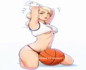 Looks like Lola Bunny is at a sexy photo shot (Trebuxet) [Looney Tunes, Space Jam] from plyboy photo shot