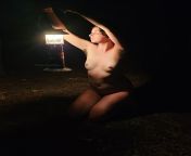 Nude in the woods - Girls night camping from reallola masha nude 190
