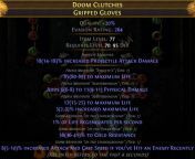 [LSC] Doom Clutches 5xT1 Proj Gloves from lsc rmi 1715