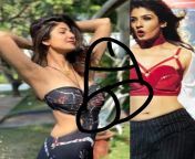 Raveena Tandon &amp; Shilpa Shetty sucking 1 cock together from shilpa shetty xxx nagie chootngla mim opu sahara xxx