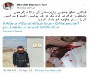 Pakistan: Islamic State Wil?yah Khorasan claims killing a police officer with pistol shots in Wana market, South Waziristan district. from 12 pakistan