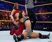 Nikki Bella stretching AJ in NXT season 3 from nikki bella pussy show in match full xxx