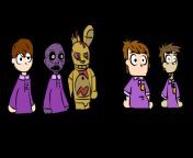 Like Father, Like Son... (Michael and William Afton Designs) from william afton fucks michael afton