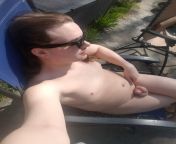 Just relaxing, listening to music, and enjoying the sun? from nudists family sportxx vi sun