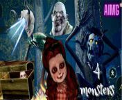 Scary Doll vs. Head Monster vs. Butcher vs. Clown - comparison from monster vs aliens susan murphy sex